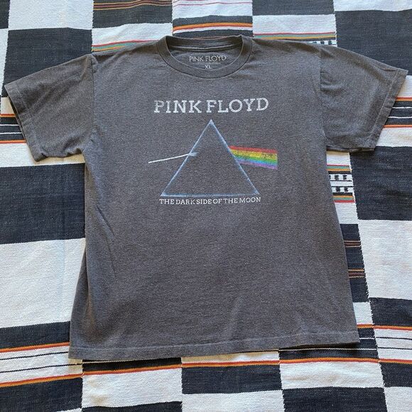 Pink Floyd Graphic Band Tee Shirt. The Dark Side Of The Moon. Size X-Large. - Picture 7 of 9